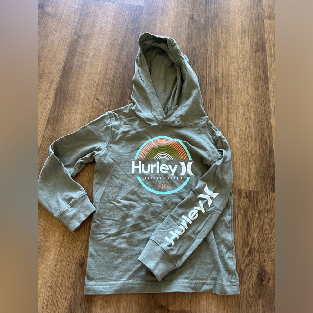 Hurley hooded shirt